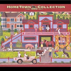 Hometown Collection Vet Hospital Jigsaw Puzzle